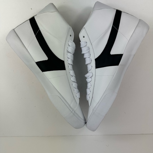 Men's William Rast Empire Leather High Sneaker Size 12 - Picture 6 of 10